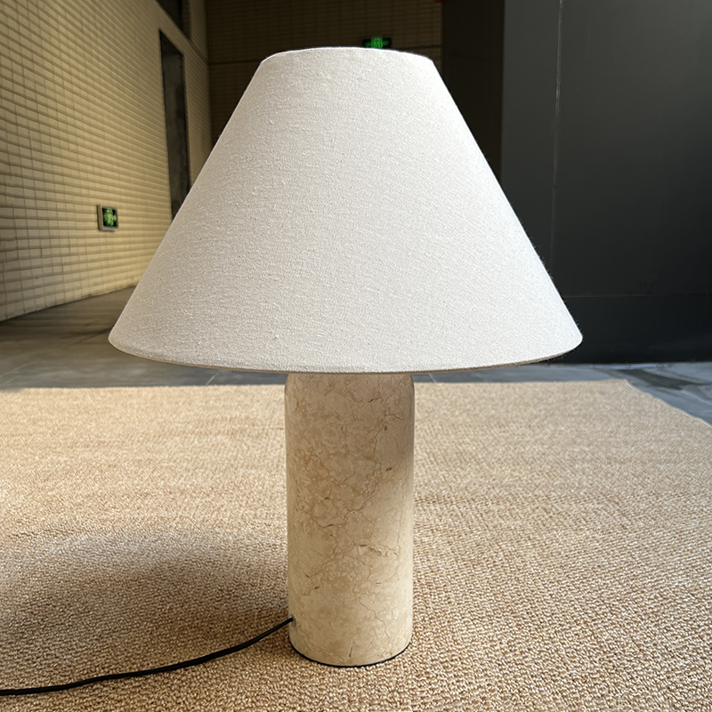 Modern Marble LED Desk Lamp for Indoor Home Decor | Leeman Lighting Model 4